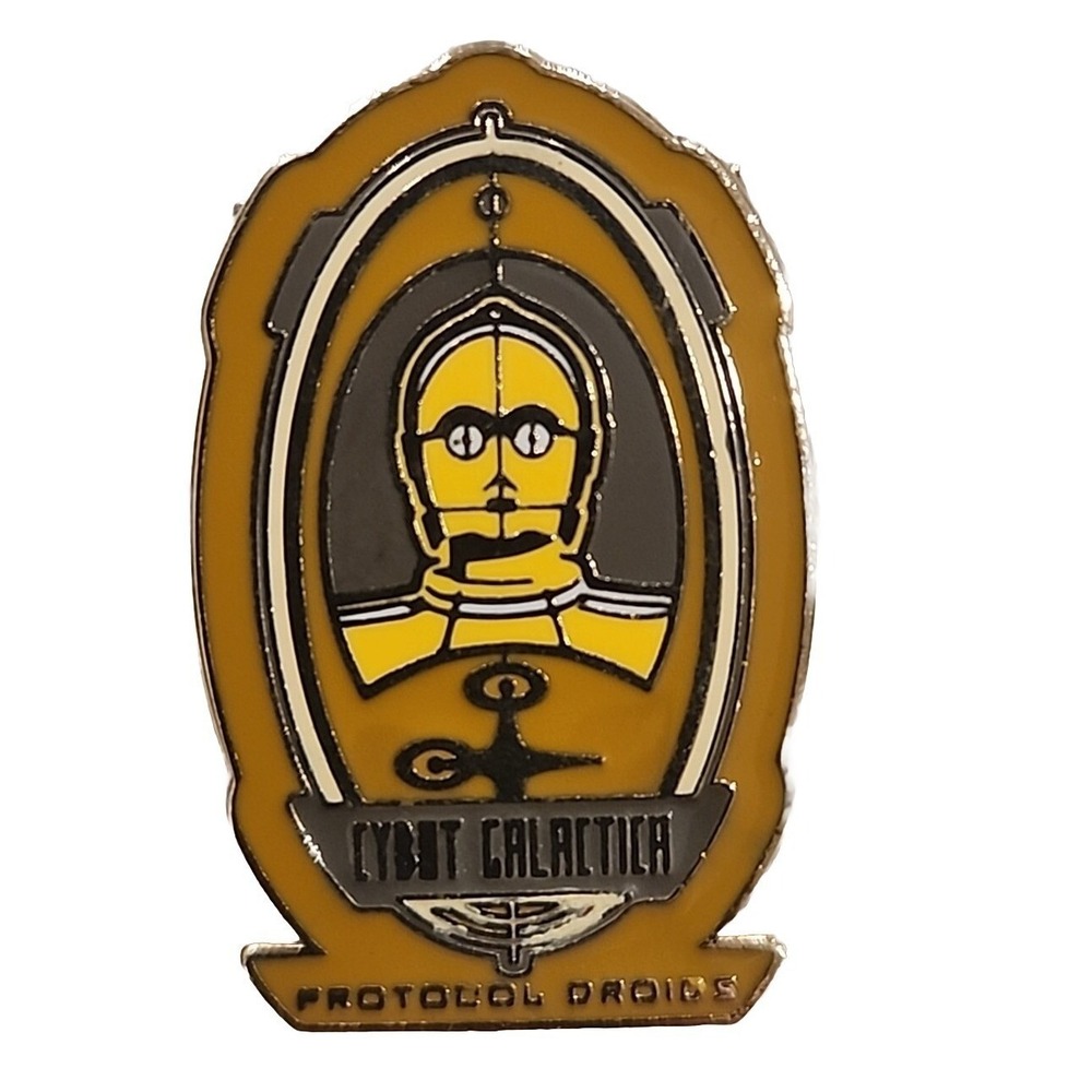 Disney Pin Star Wars Droid Depot C-3PO Cybot Galactica Protocol Galaxy 00030